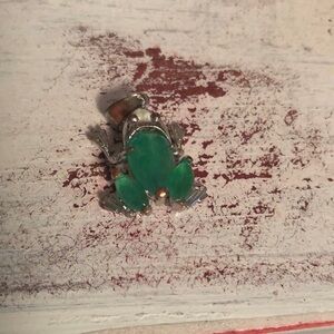 Genuine Jade Frog Pendant